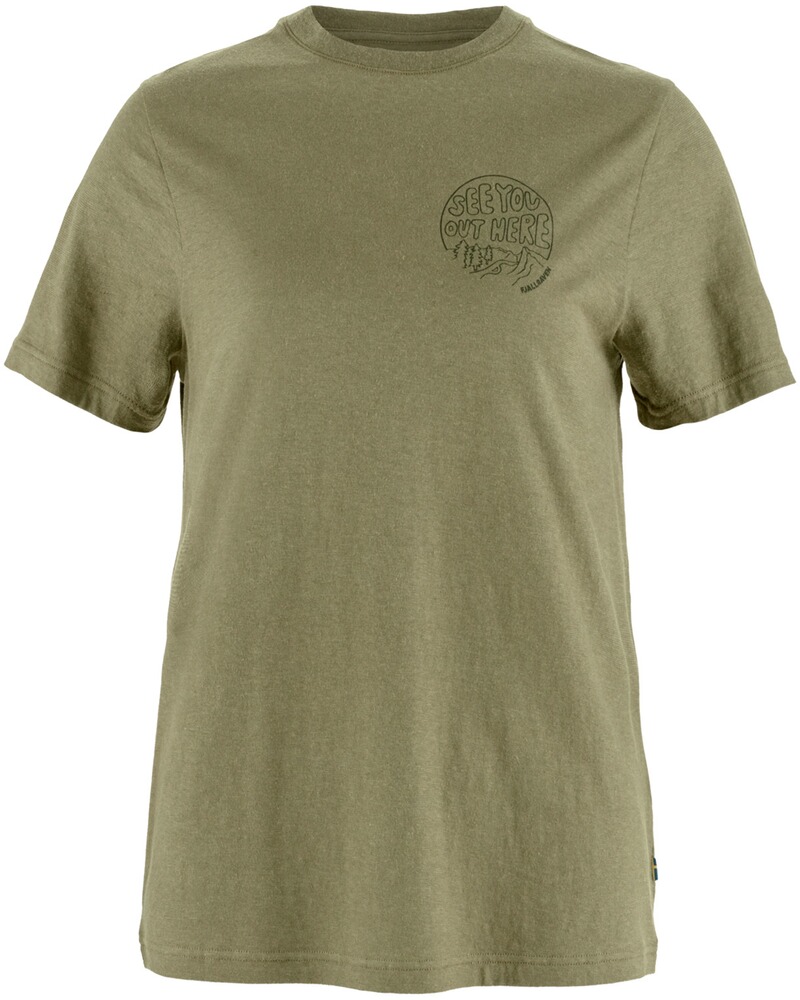 Damen T-Shirt Hemp Blend Out Here