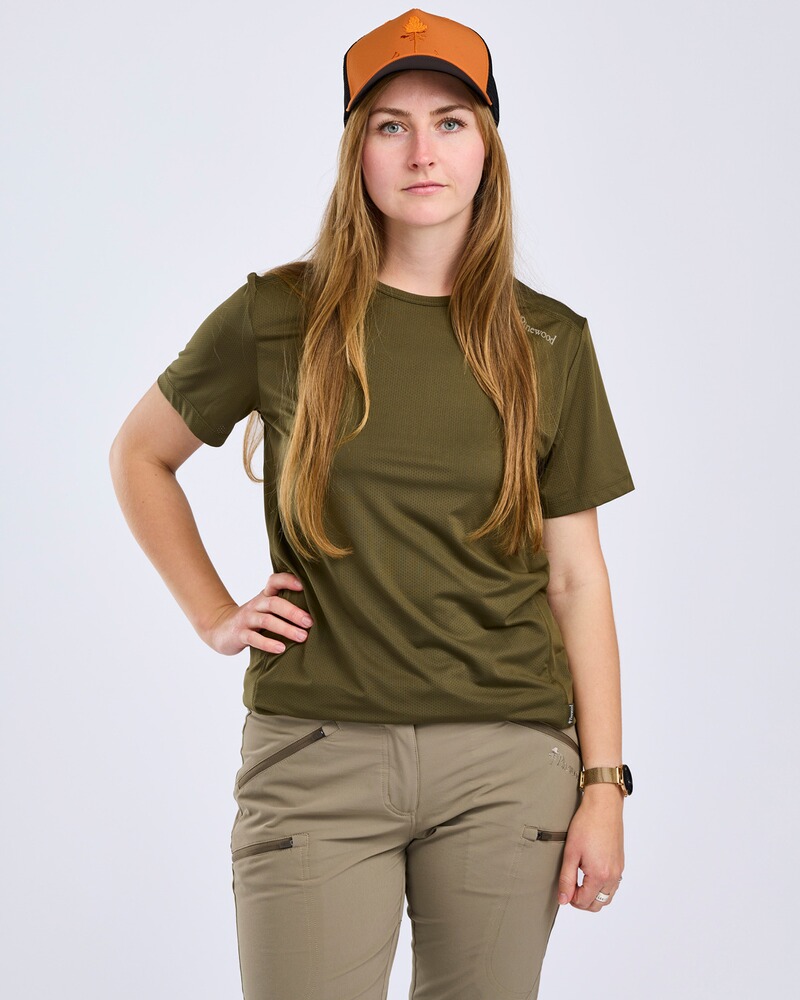 Damen T-Shirt Function, Pinewood