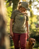 Damen T-Shirt Finnveden, Pinewood