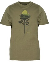 Damen T-Shirt Finnveden, Pinewood