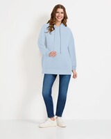 Hoodie-Cape mit Logo, Marc O'Polo