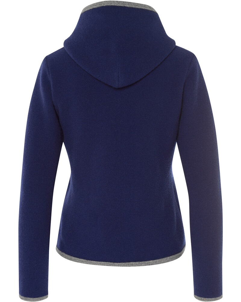 Kapuzen-Strickjacke Malwine, Stapf