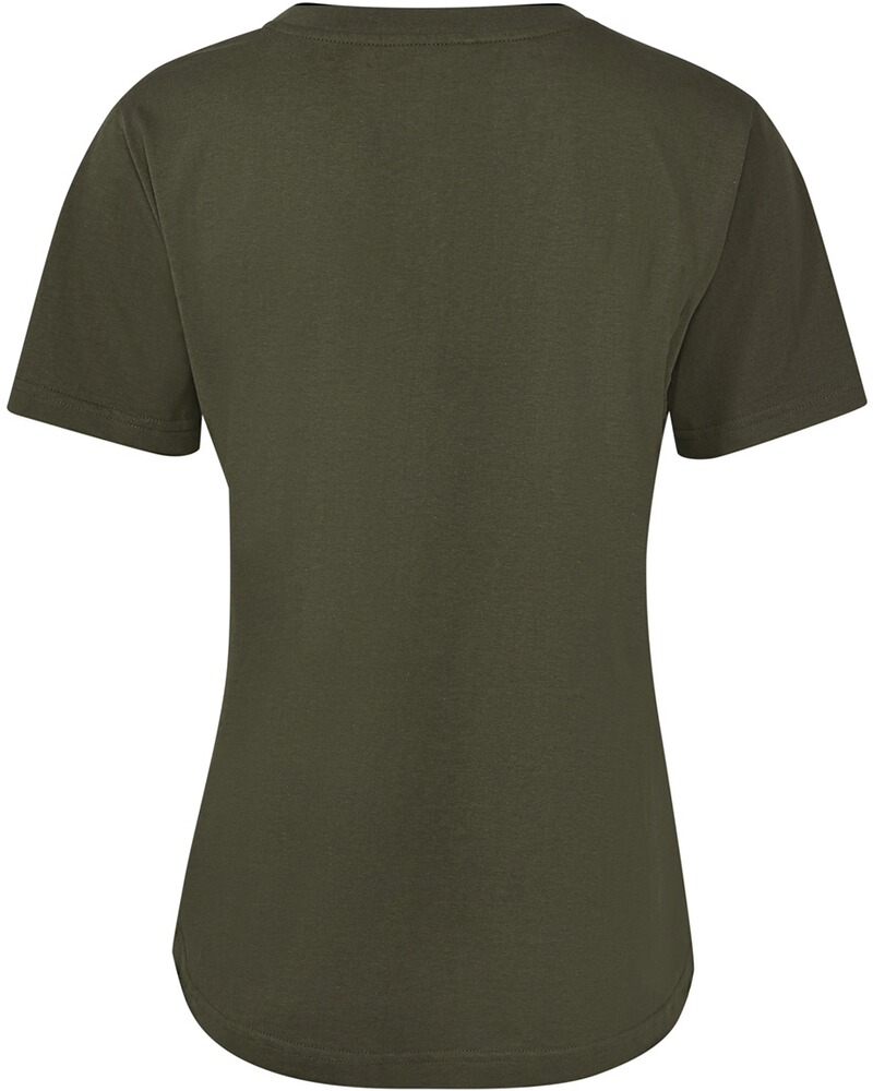 Damen T-Shirt Brusttasche Waldtiere, Parforce Essential