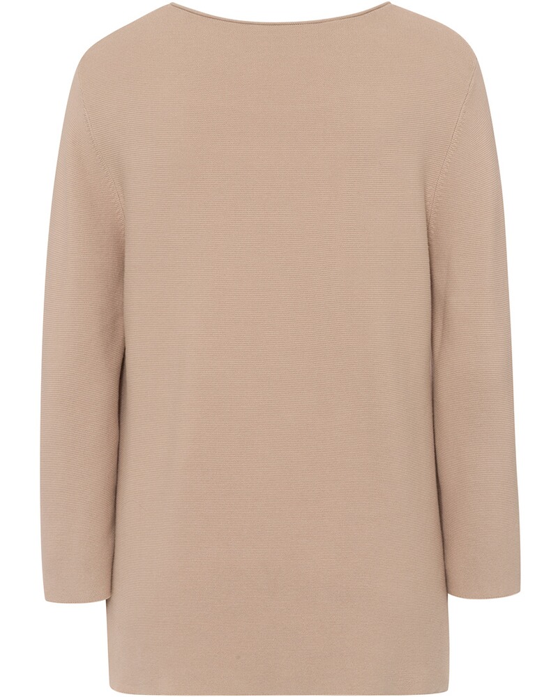 Rundhals-Pullover mit 3/4-Arm, In Linea