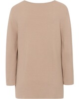 Rundhals-Pullover mit 3/4-Arm, In Linea