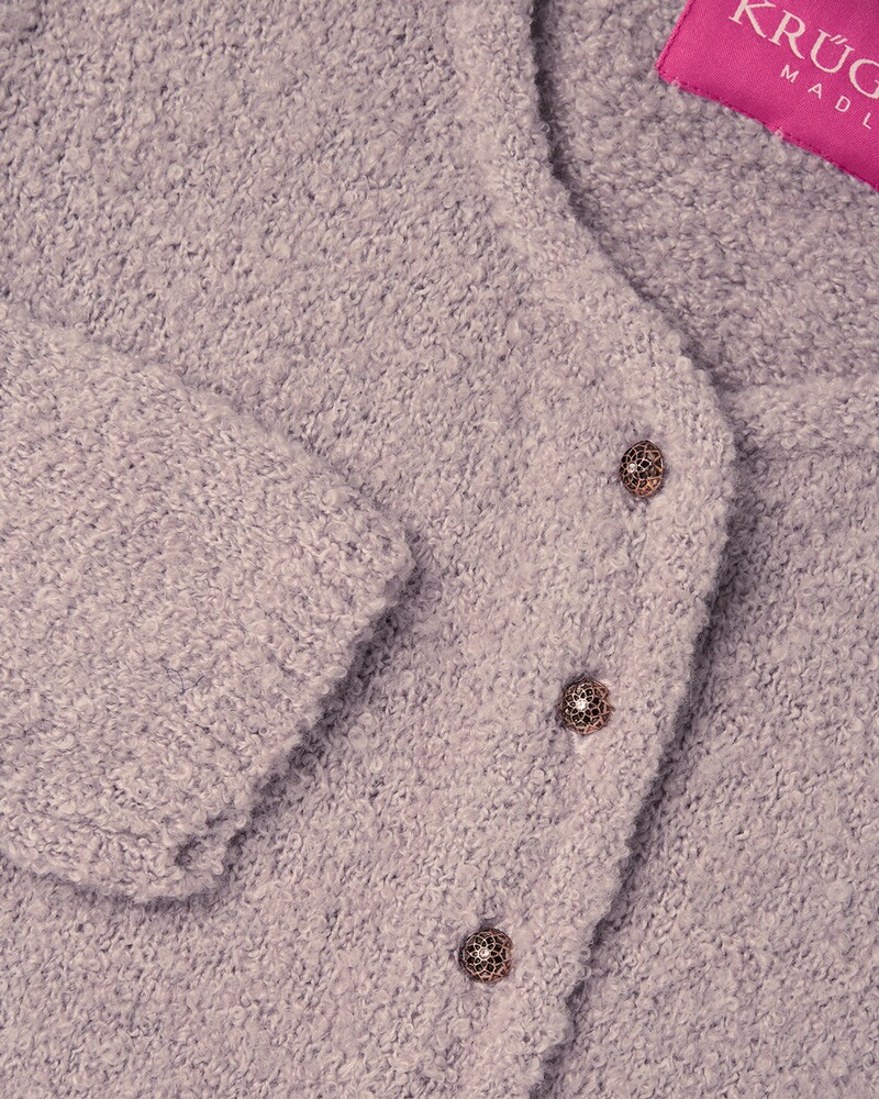 Bouclé-Strickjacke, Krüger Madl