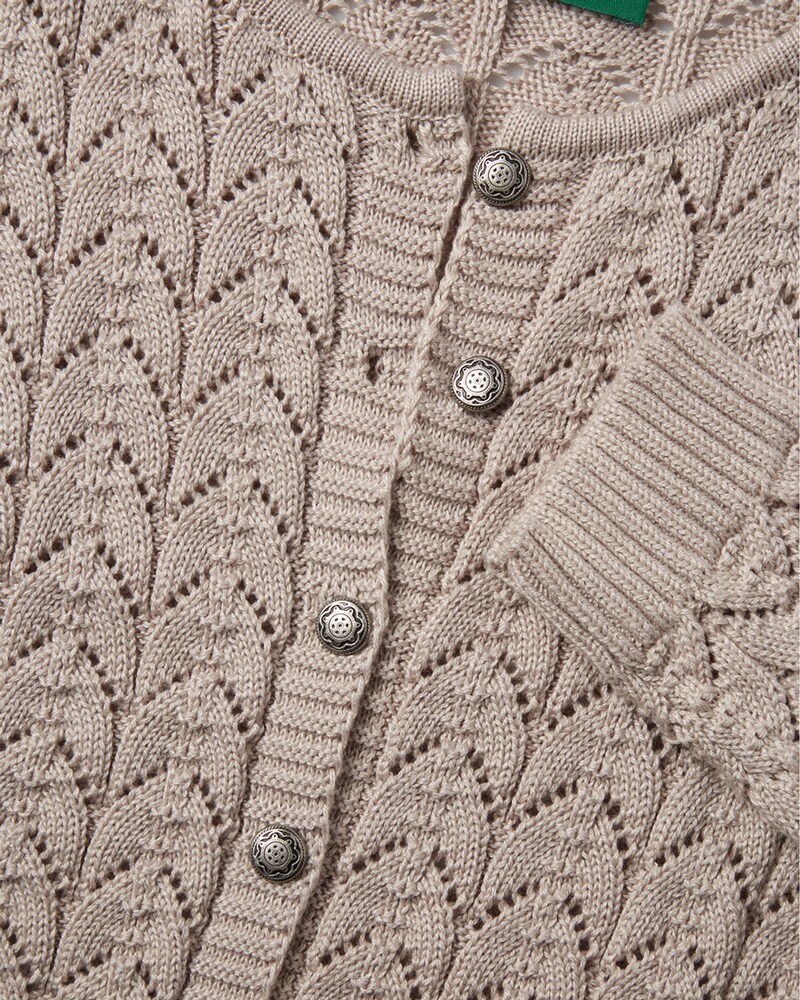 Ajour-Strickjacke, Country Line