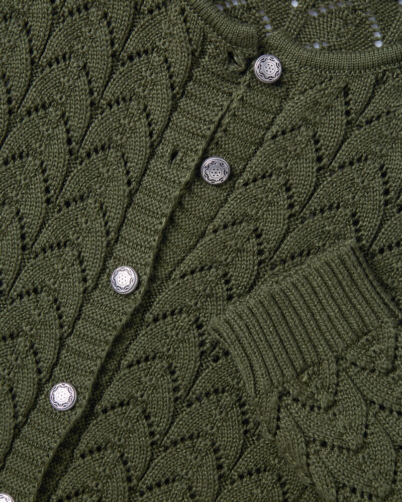 Ajour-Strickjacke, Country Line
