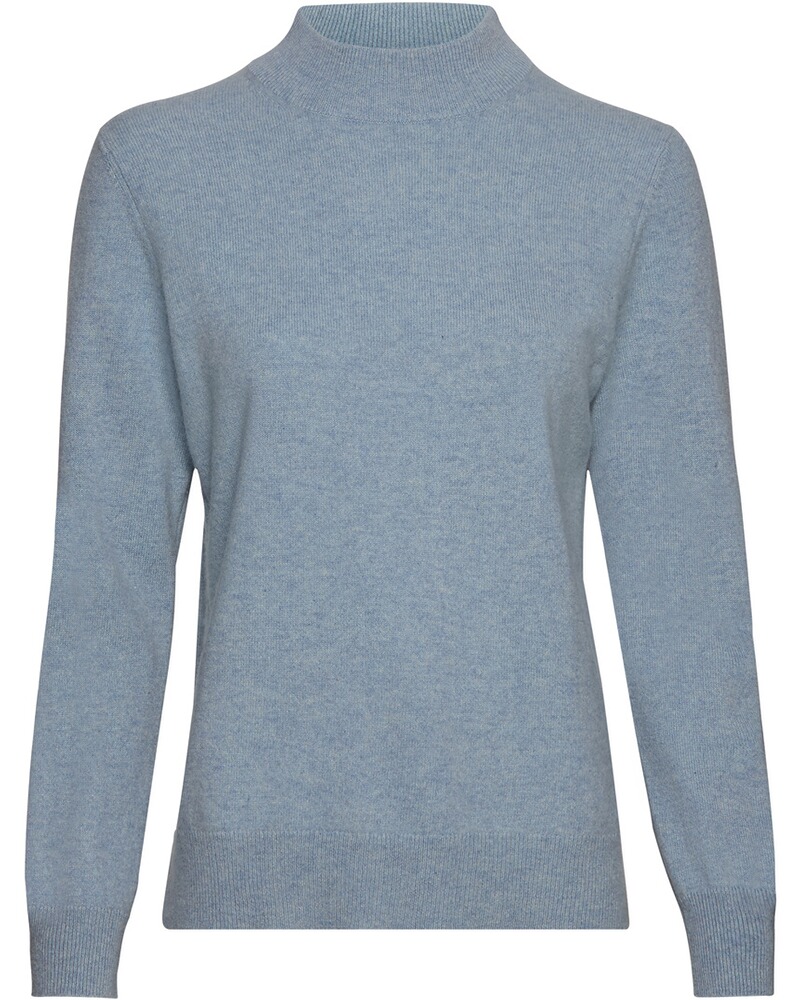 Kaschmir Stehkragenpullover