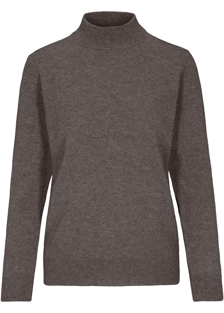 Kaschmir Stehkragenpullover