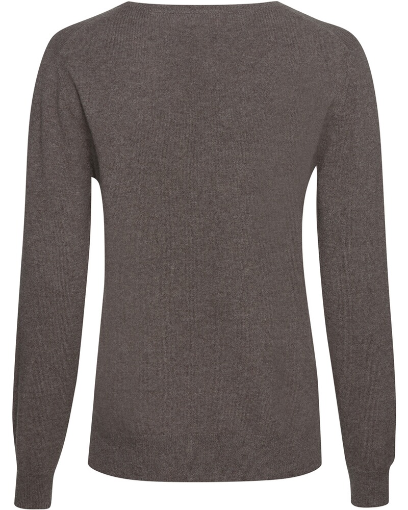 Pull col rond en cachemire, Brigitte von Schönfels