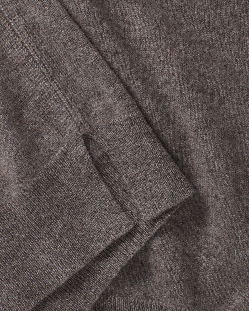 Pull col rond en cachemire, Brigitte von Schönfels