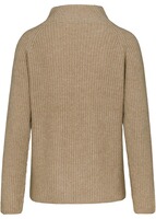 Cashmere stand-up collar sweater, Brigitte von Schönfels