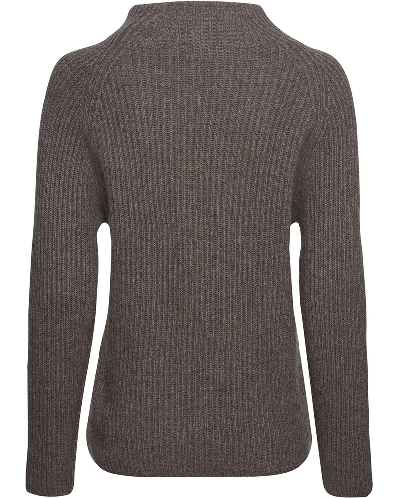 Pull col montant en cachemire, Brigitte von Schönfels
