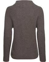 Pull col montant en cachemire, Brigitte von Schönfels