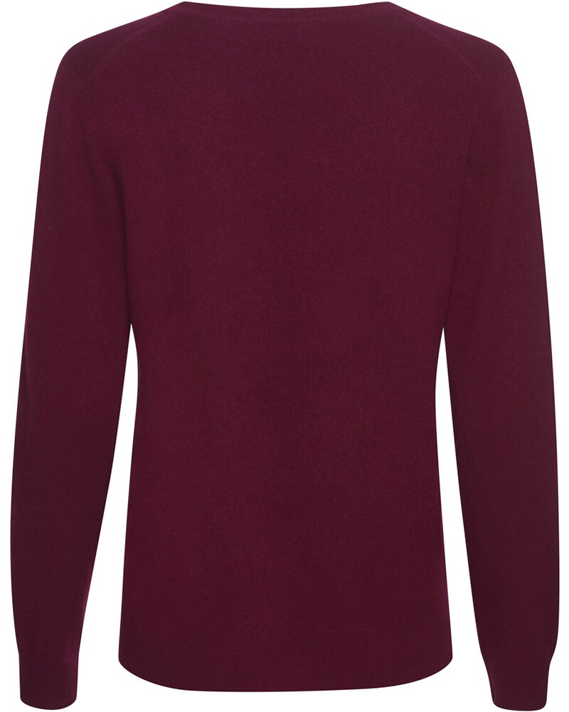 Cashmere V-neck sweater, Brigitte von Schönfels