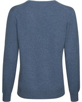 Cashmere V-neck sweater, Brigitte von Schönfels