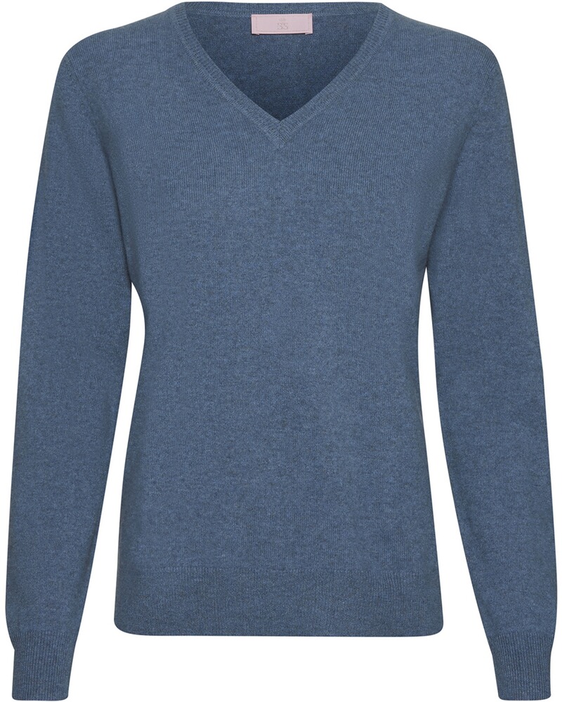 Kaschmir V-Pullover