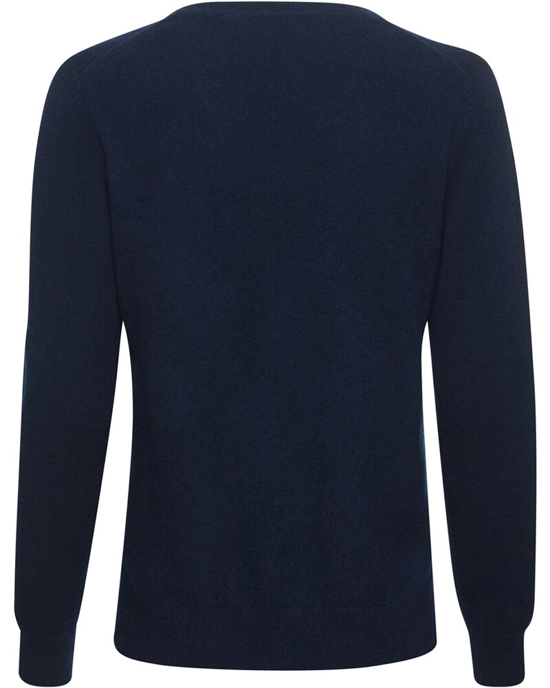 Cashmere V-neck sweater, Brigitte von Schönfels