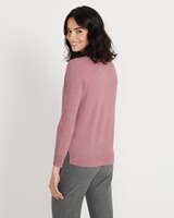 Kaschmir V-Pullover, Brigitte von Schönfels