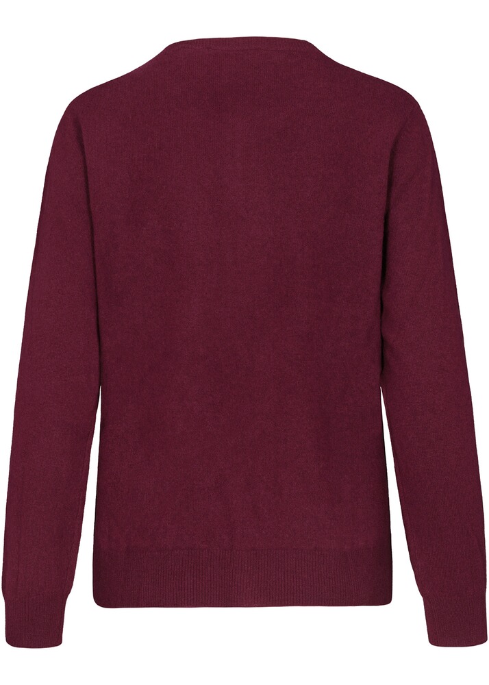Cardigan col rond en cachemire, Brigitte von Schönfels
