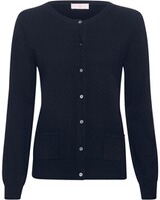 Cardigan col rond en cachemire, Brigitte von Schönfels