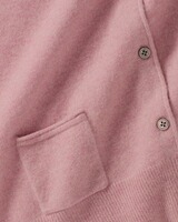Cashmere crew neck cardigan, Brigitte von Schönfels