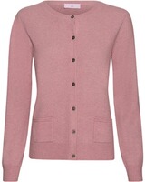 Cashmere crew neck cardigan, Brigitte von Schönfels