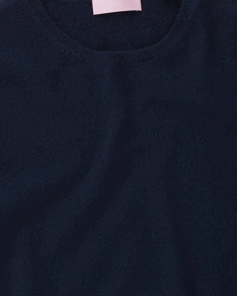 Kaschmir Halbarm-Pullover, Brigitte von Schönfels