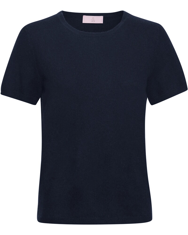 Kaschmir Halbarm-Pullover