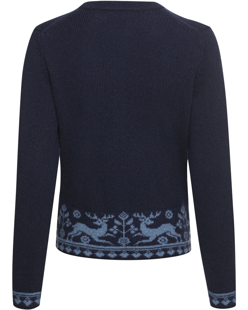 Cardigan à motif jacquard, Luis Steindl