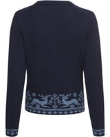 Cardigan à motif jacquard, Luis Steindl