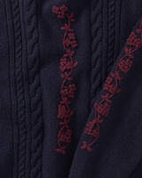 Sweater with floral embroidery, Reitmayer