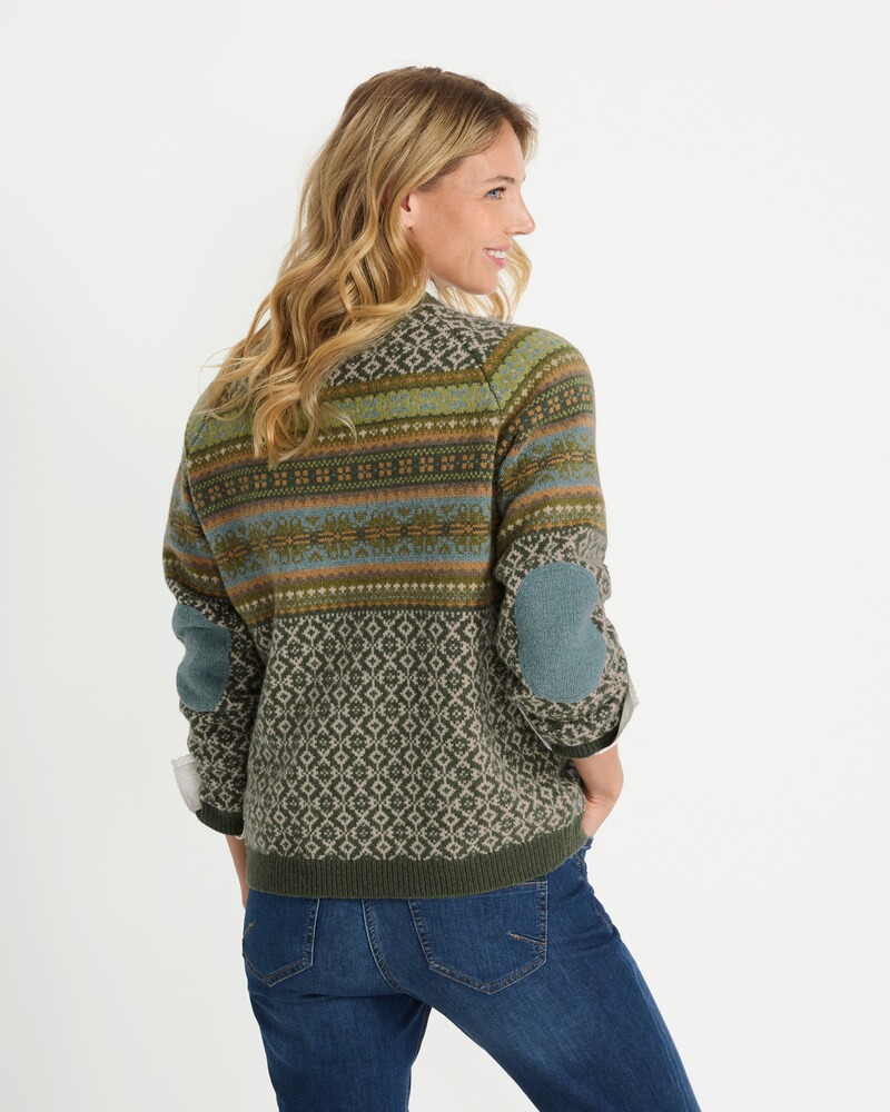 Jacquard-Strickjacke, REITMAYER