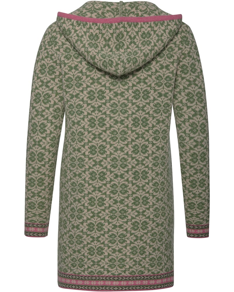 Lange Jacquard-Strickjacke, REITMAYER