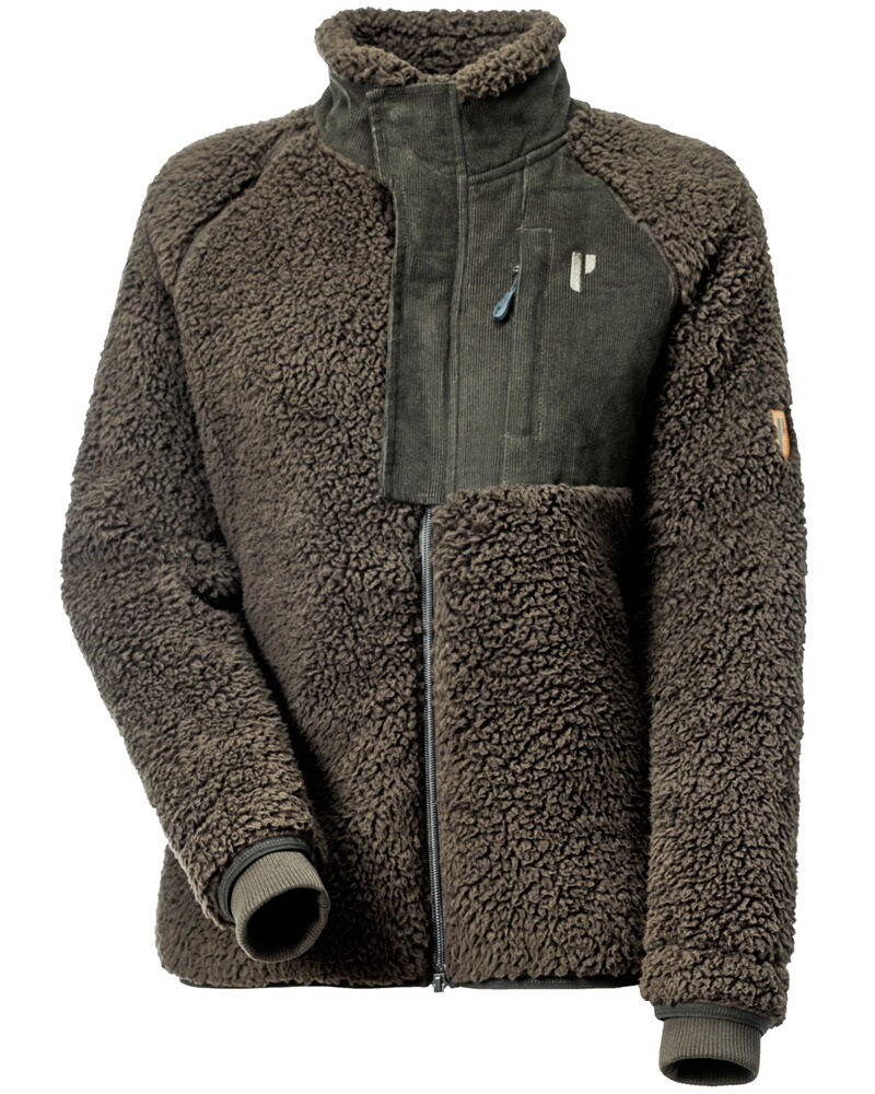Damen Pilefleecejacke Cord
