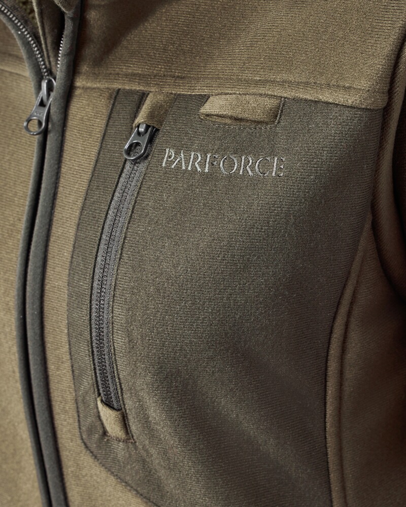 Damen Sherpafleece-Jacke Silence, Parforce