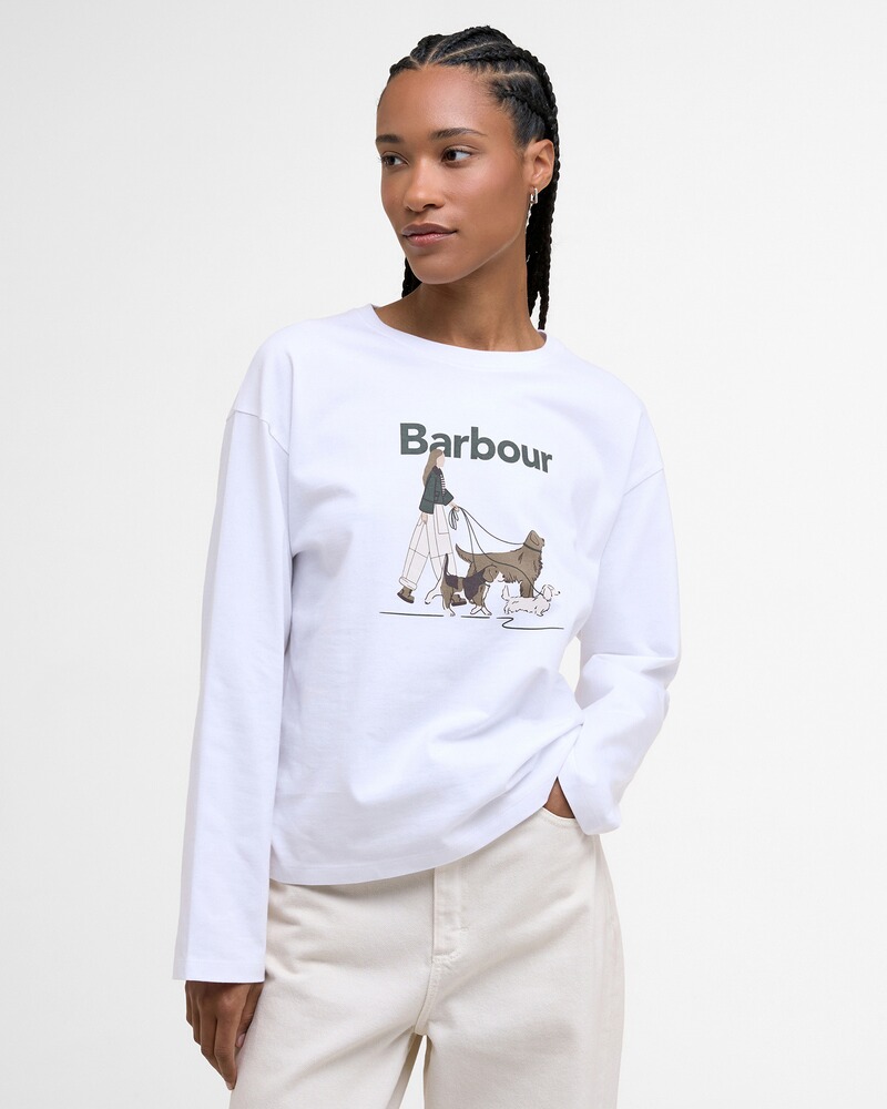 Langarm-Shirt Woodhouse, Barbour