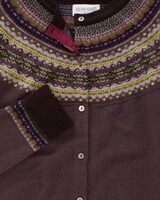 Strick-Cardigan Alpine Short, Eribé