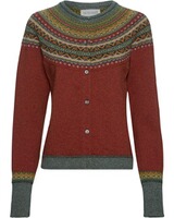 Strick-Cardigan Alpine Short, Eribé