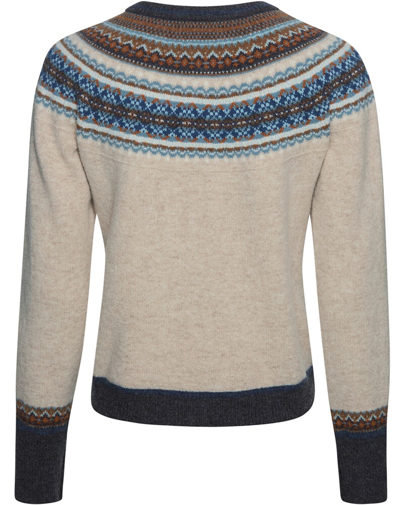 Strick-Cardigan Alpine Short, Eribé