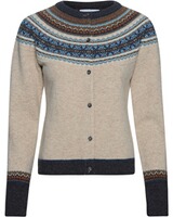Strick-Cardigan Alpine Short, Eribé