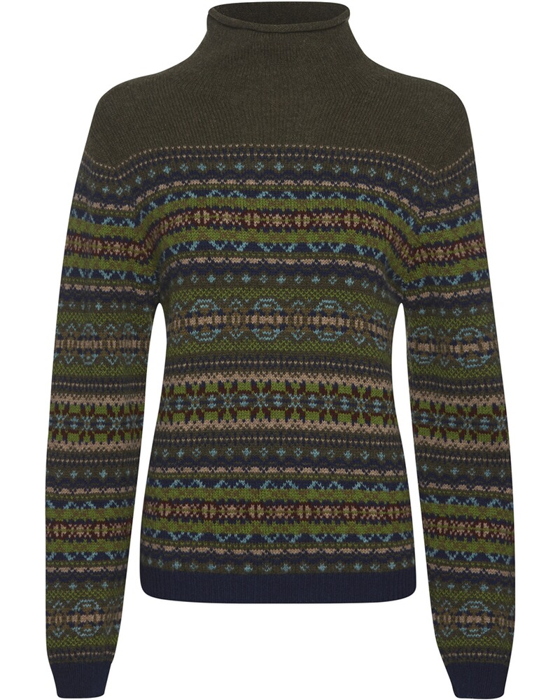 Stehkragen-Pullover Kinross