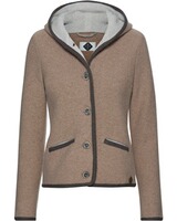 Kapuzen-Strickjacke Malwine, Stapf