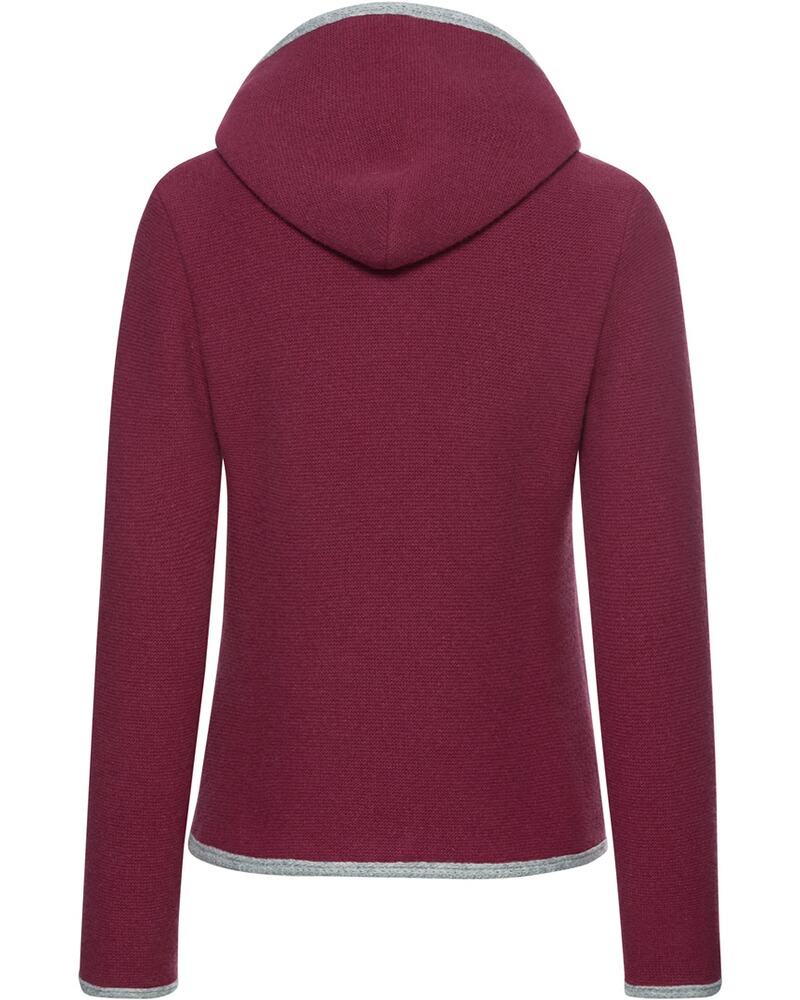 Kapuzen-Strickjacke Malwine, Stapf