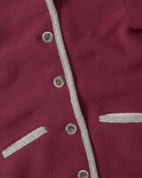 Kapuzen-Strickjacke Malwine, Stapf