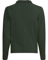 Strickjacke mit Rüschenkragen, Luis Steindl