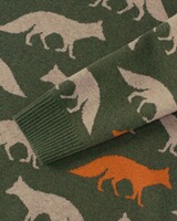 Pull BvS avec teckel inta, Brigitte von Schönfels