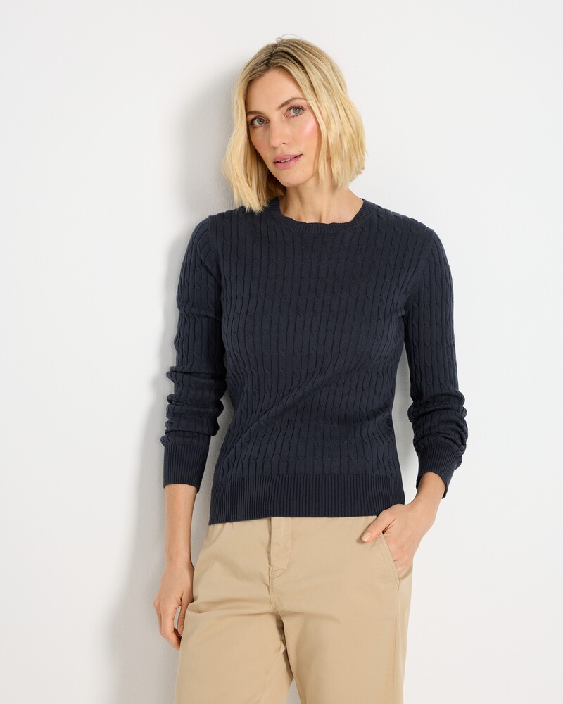 Pull RH à manches 1/1 BvS en coton, Brigitte von Schönfels