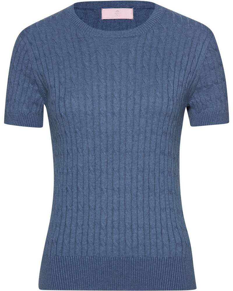 Pull RH à manches 1/2 BvS en coton, Brigitte von Schönfels